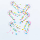 Hair Clip Set (Rainbow Ribbons)