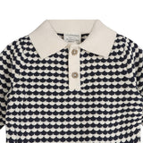 Leo Knit Polo Pullover & Pant (Navy)