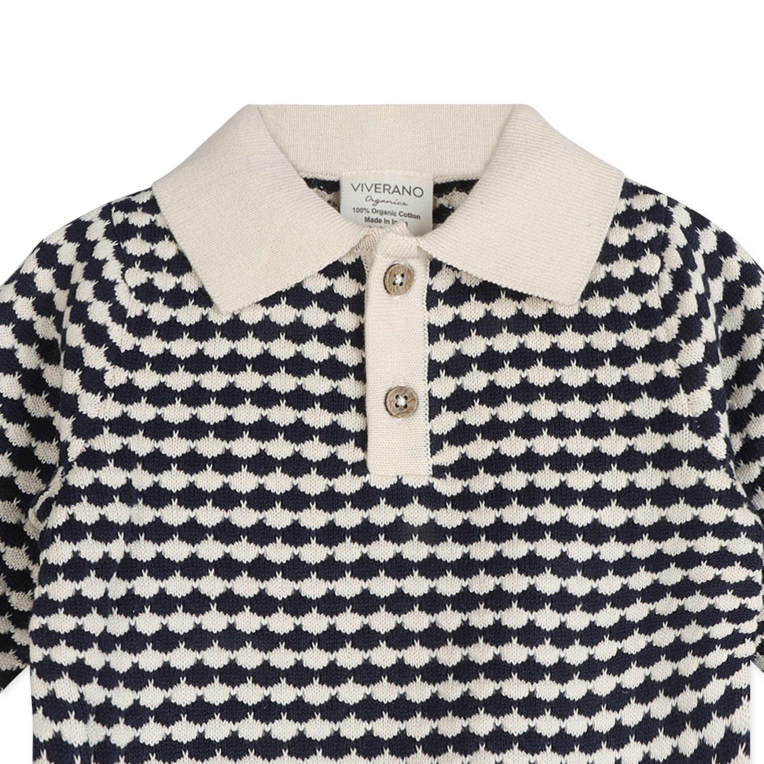 Leo Knit Polo Pullover & Pant (Navy)
