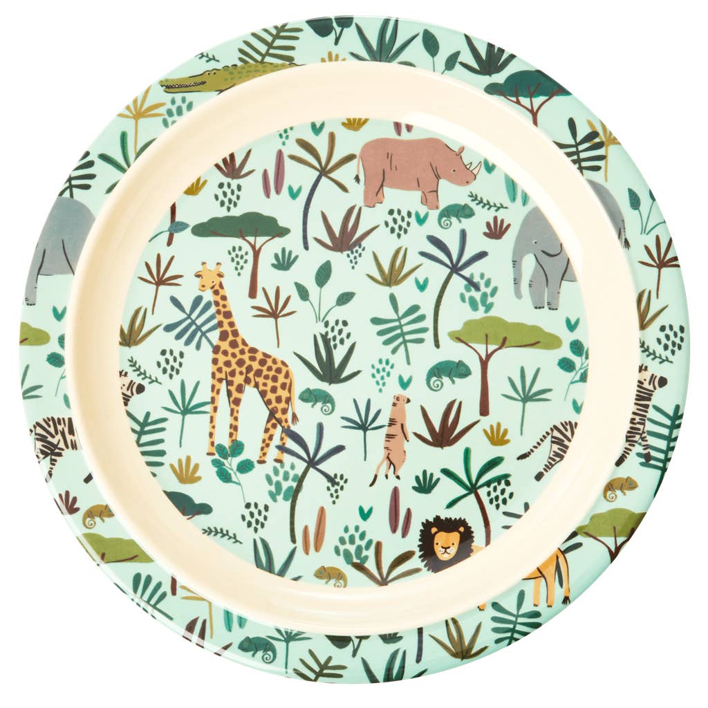 Kids Lunch Plate (Jungle)