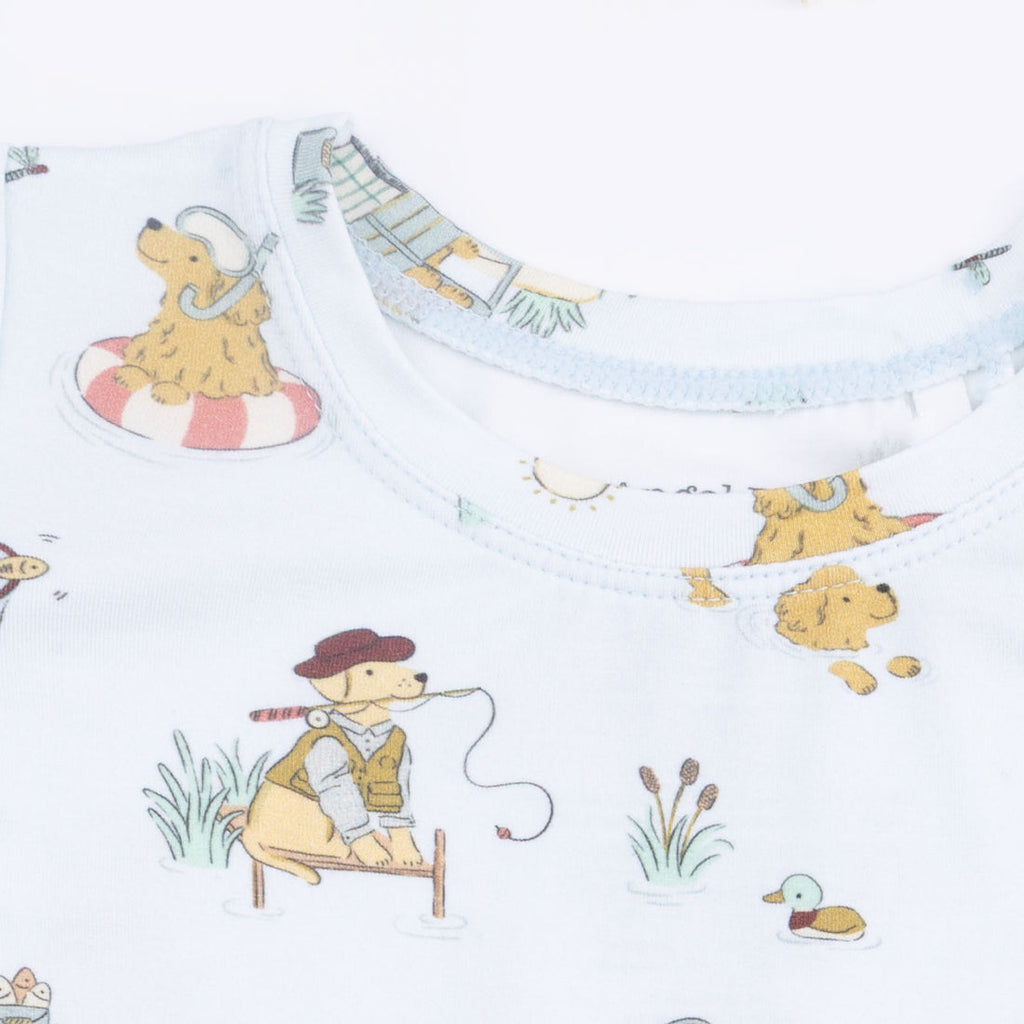Loungewear Short Set (Lake Buddy Dogs)