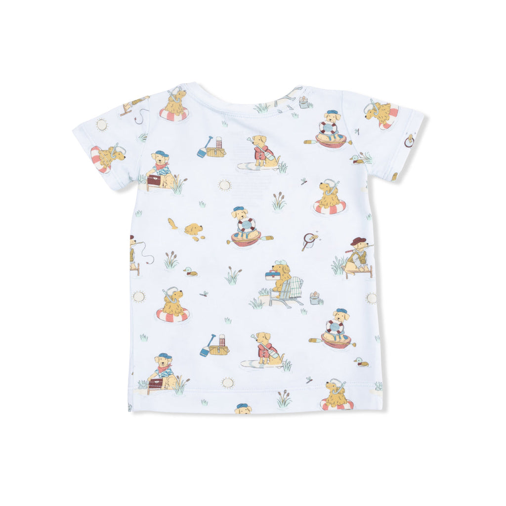 Loungewear Short Set (Lake Buddy Dogs)