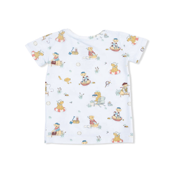 Loungewear Short Set (Lake Buddy Dogs)