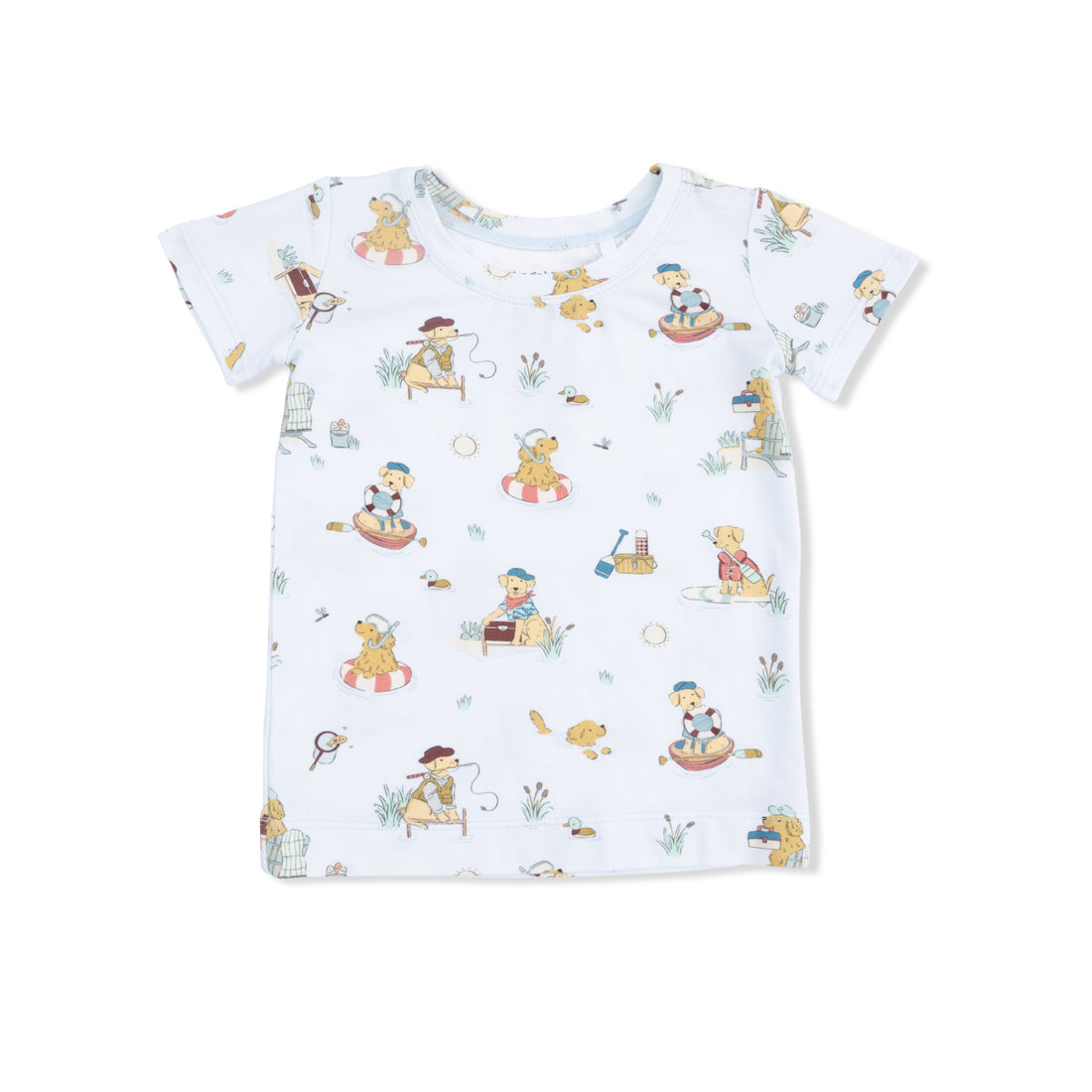Loungewear Short Set (Lake Buddy Dogs)