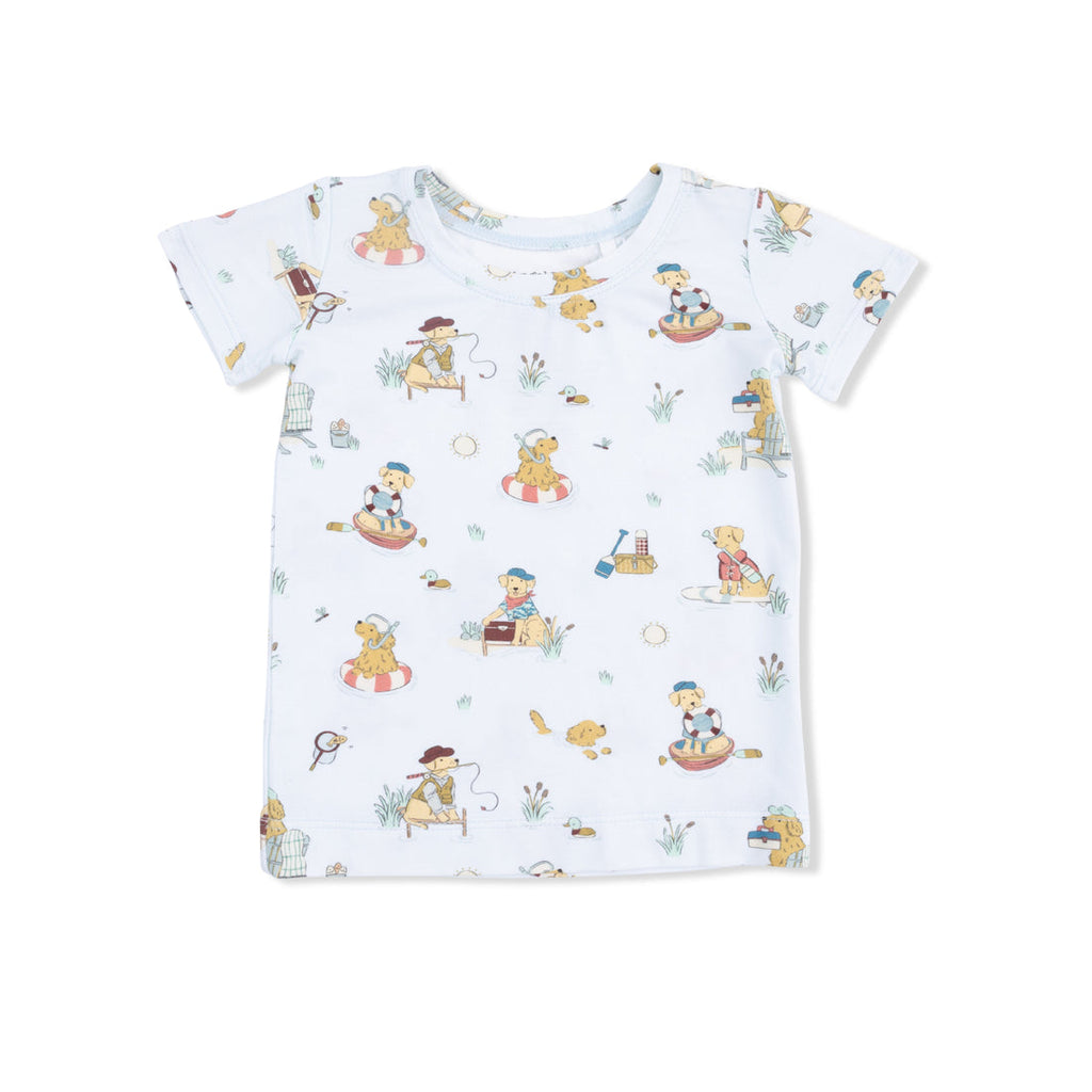 Loungewear Short Set (Lake Buddy Dogs)