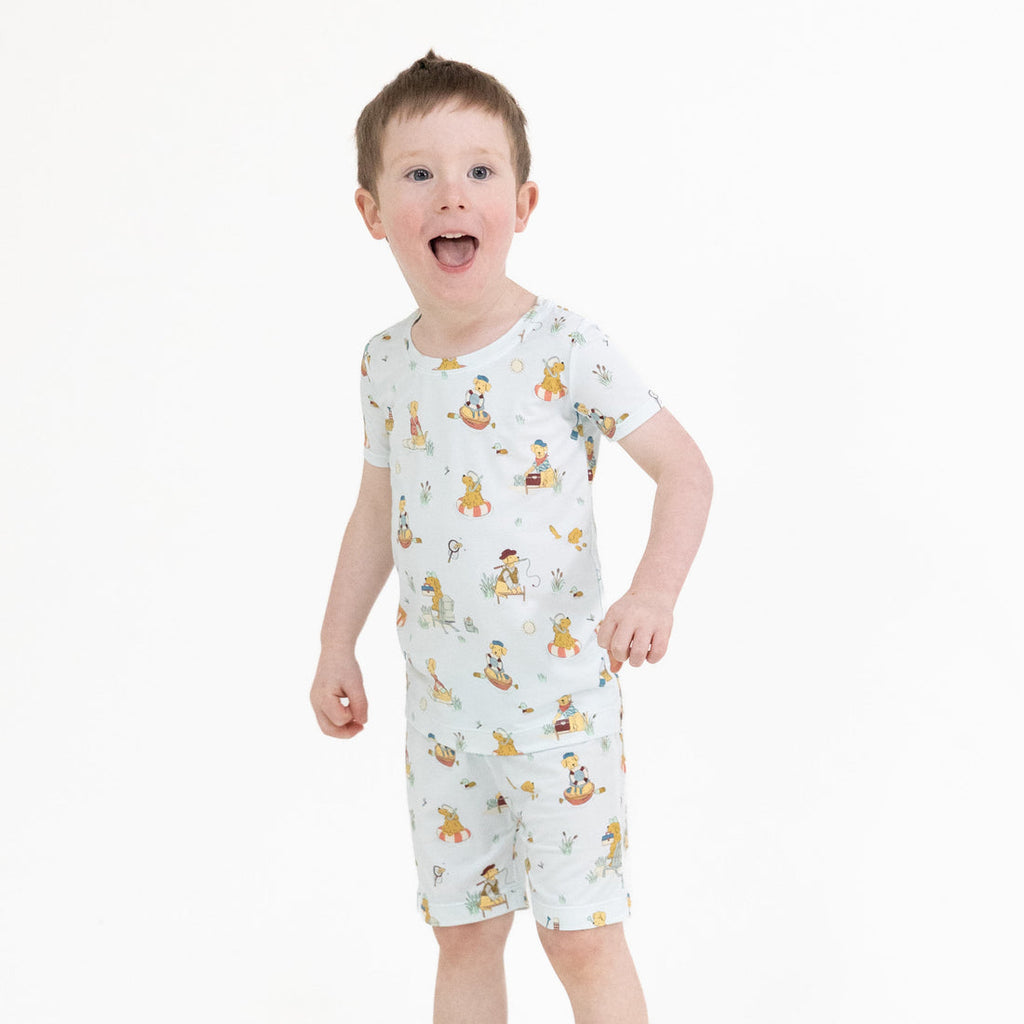 Loungewear Short Set (Lake Buddy Dogs)