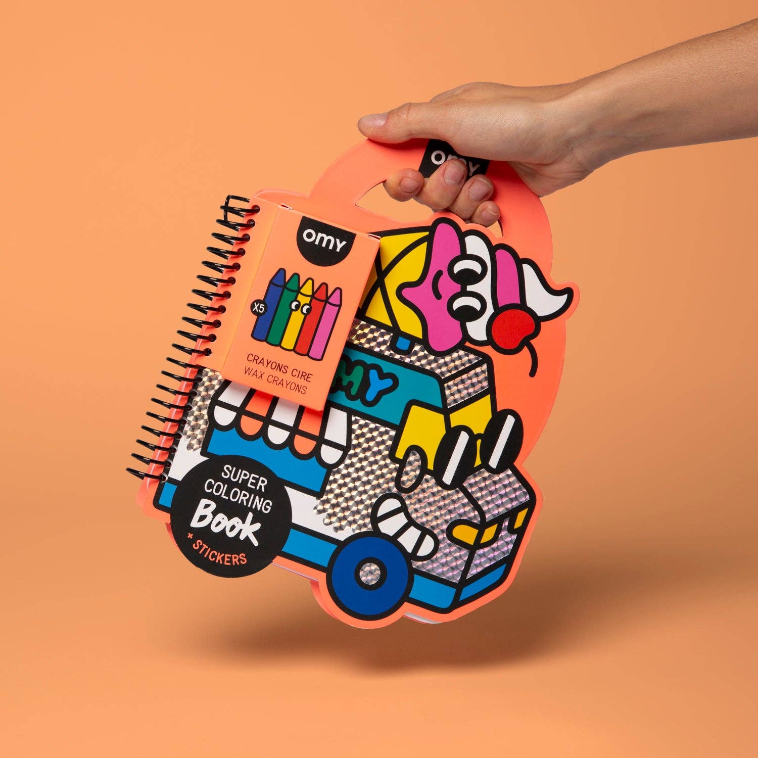 Yummy Super Coloring & Sticker Book