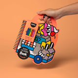 Yummy Super Coloring & Sticker Book