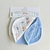 2-Pack Burp Cloth Set (Autos/Blue)