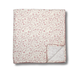 Heirloom Vine Muslin Blanket (Mauve)