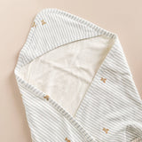 Hooded Towel (Teddy Bear Stripe)