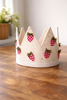 Handmade Strawberry Cotton Crown
