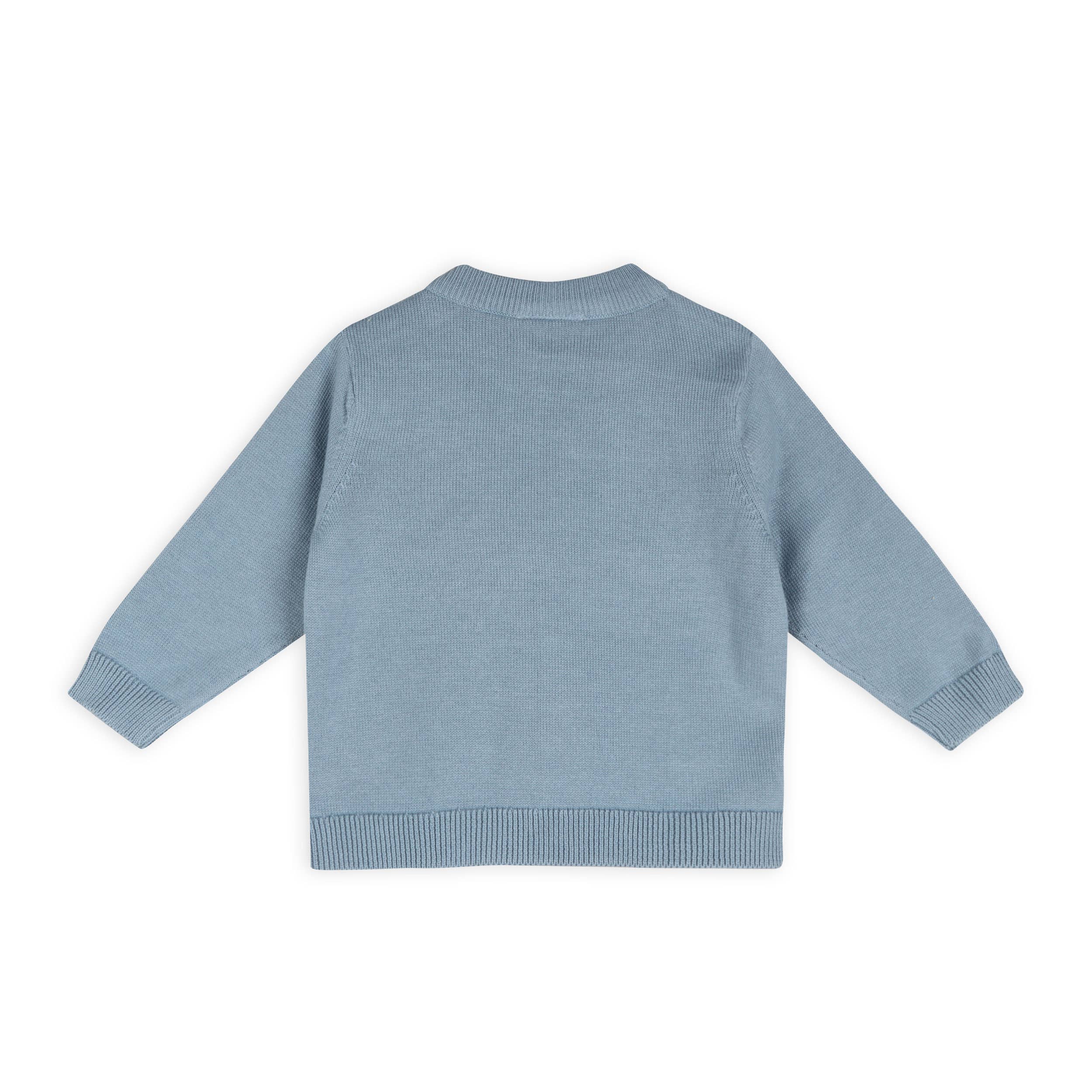 Ski Knit Pullover Sweater & Pant Set (Mineral Blue)
