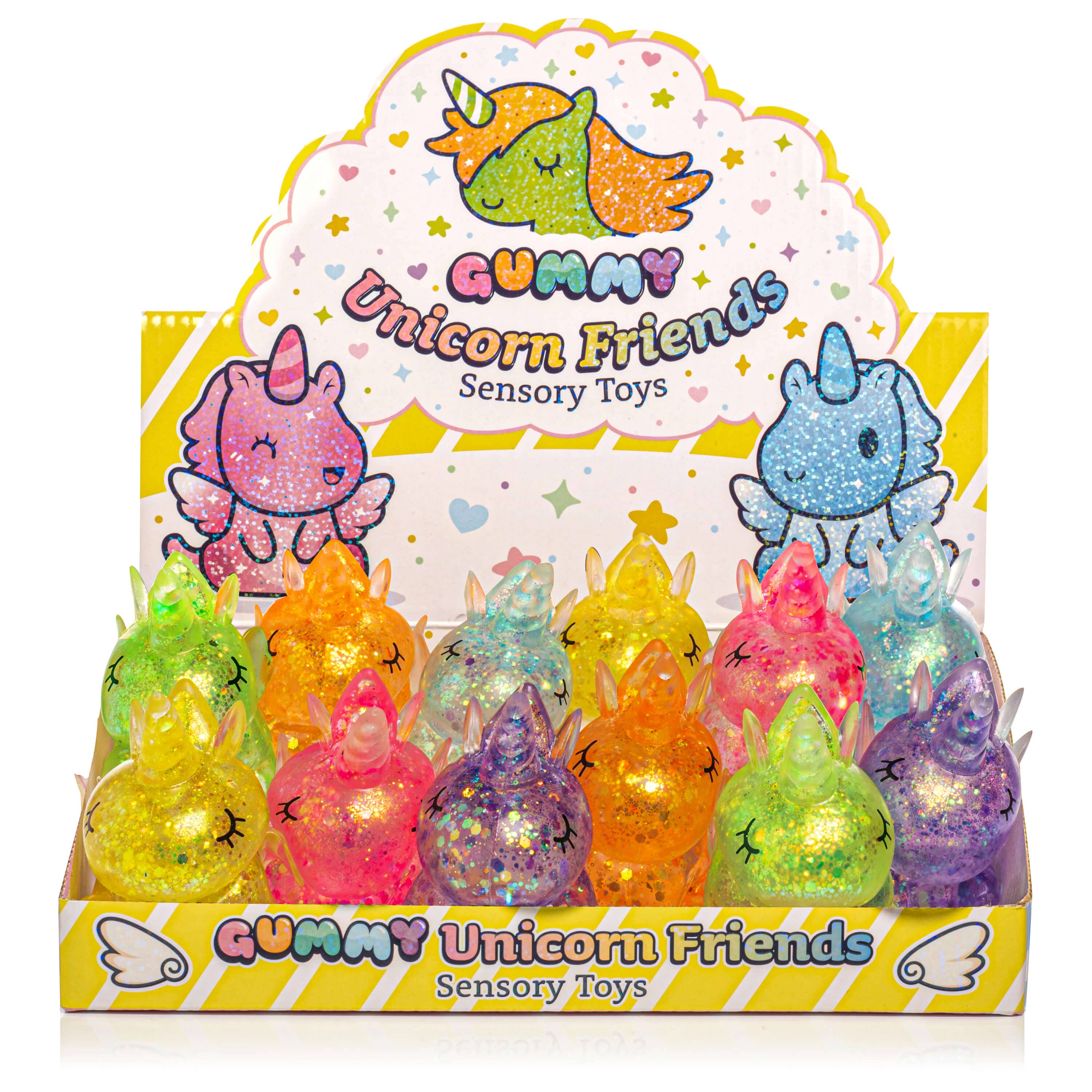 Gummy Unicorn Friends Sensory Toy