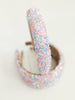 Beaded Headband (Cotton Candy)
