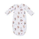 Bundle Gown and Knotted Hat (Mixed Sports Bears)