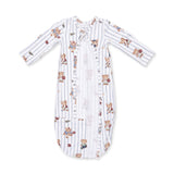 Bundle Gown and Knotted Hat (Mixed Sports Bears)