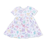 Twirly Dress with Cartwheel Short (Beach Days)