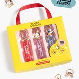 Lip Gloss Ring Set (Gloss It Rainbow)