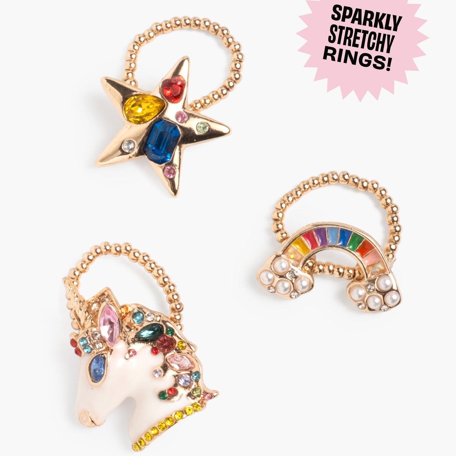 Lip Gloss Ring Set (Gloss It Rainbow)