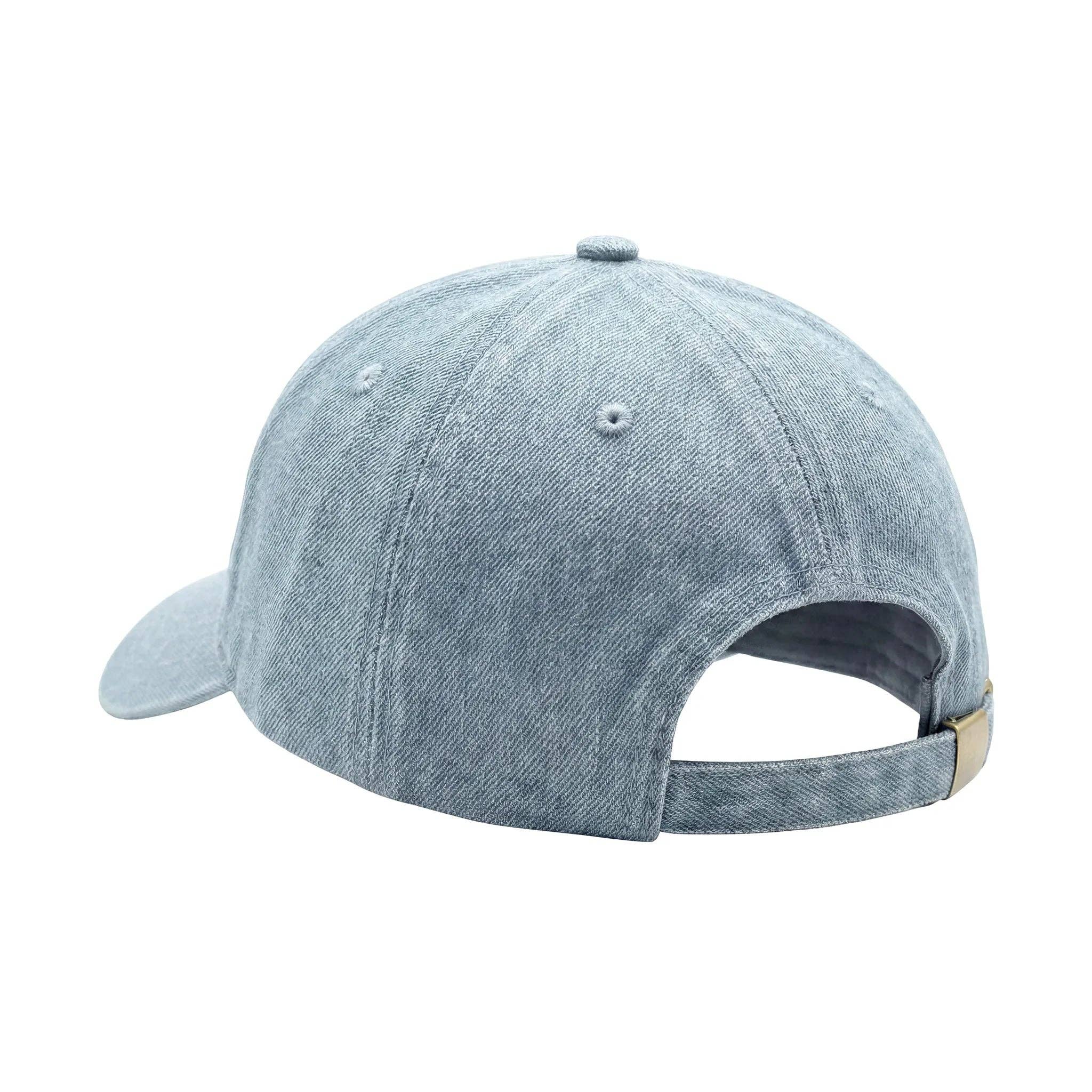 Five-Panel Denim Dad Hat (Book Worm)