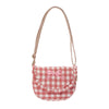 Gingham Ruffle Bow Bag