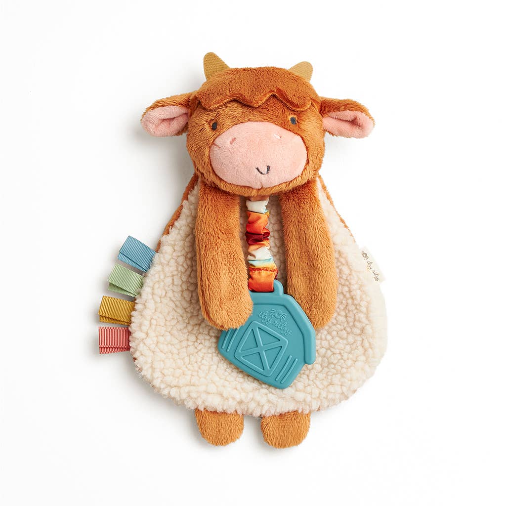 Crinkle Teether (Highland Cow)