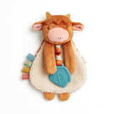 Crinkle Teether (Highland Cow)