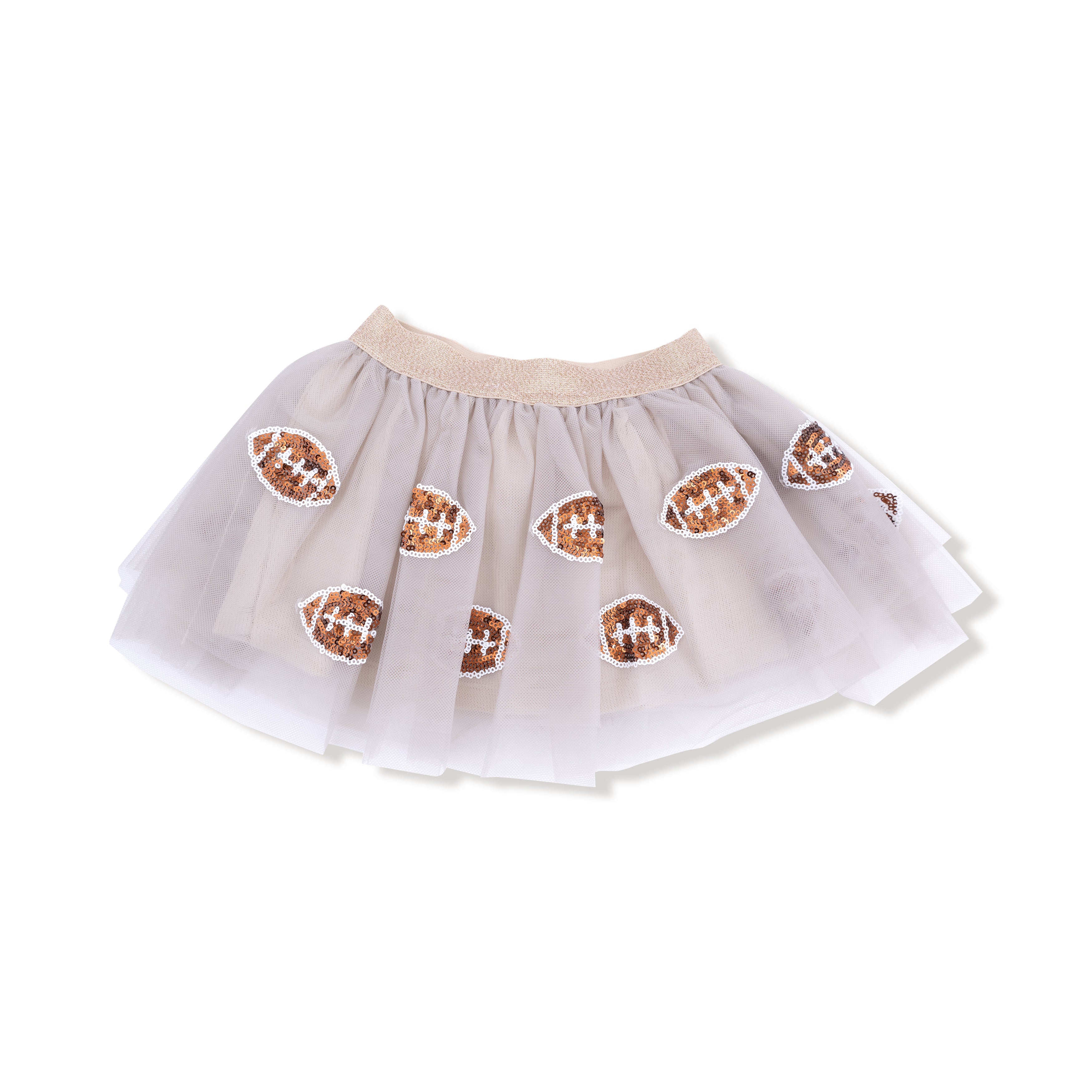 Tutu Skirt (Varsity Football Oatmeal)