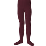 Louise Ribbed Tights (Bordeaux Grand Cru)