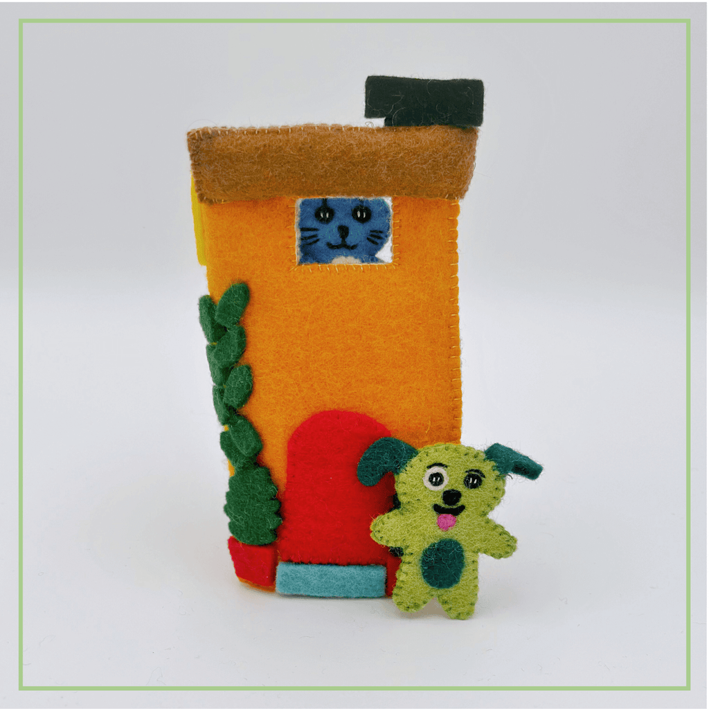 Pet Pals Finger Puppet Set (House)