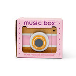 Vintage Camera Music Box (Pink)