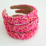 Beaded Headband (Sweetheart Sprinkle)