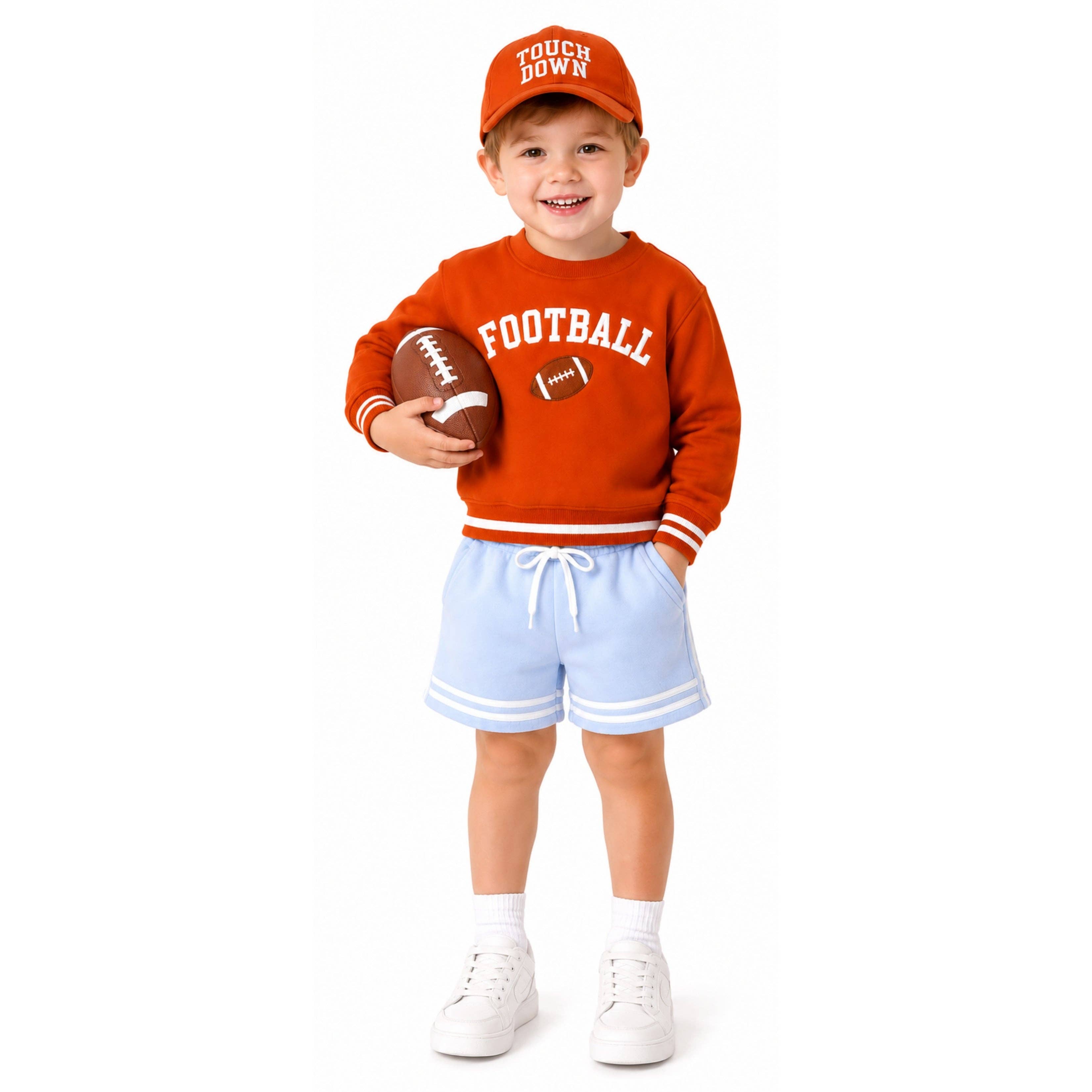 Touch Down Baseball Hat (Burnt Orange)