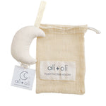 Moon Pacifier Holder (Muslin Ivory)