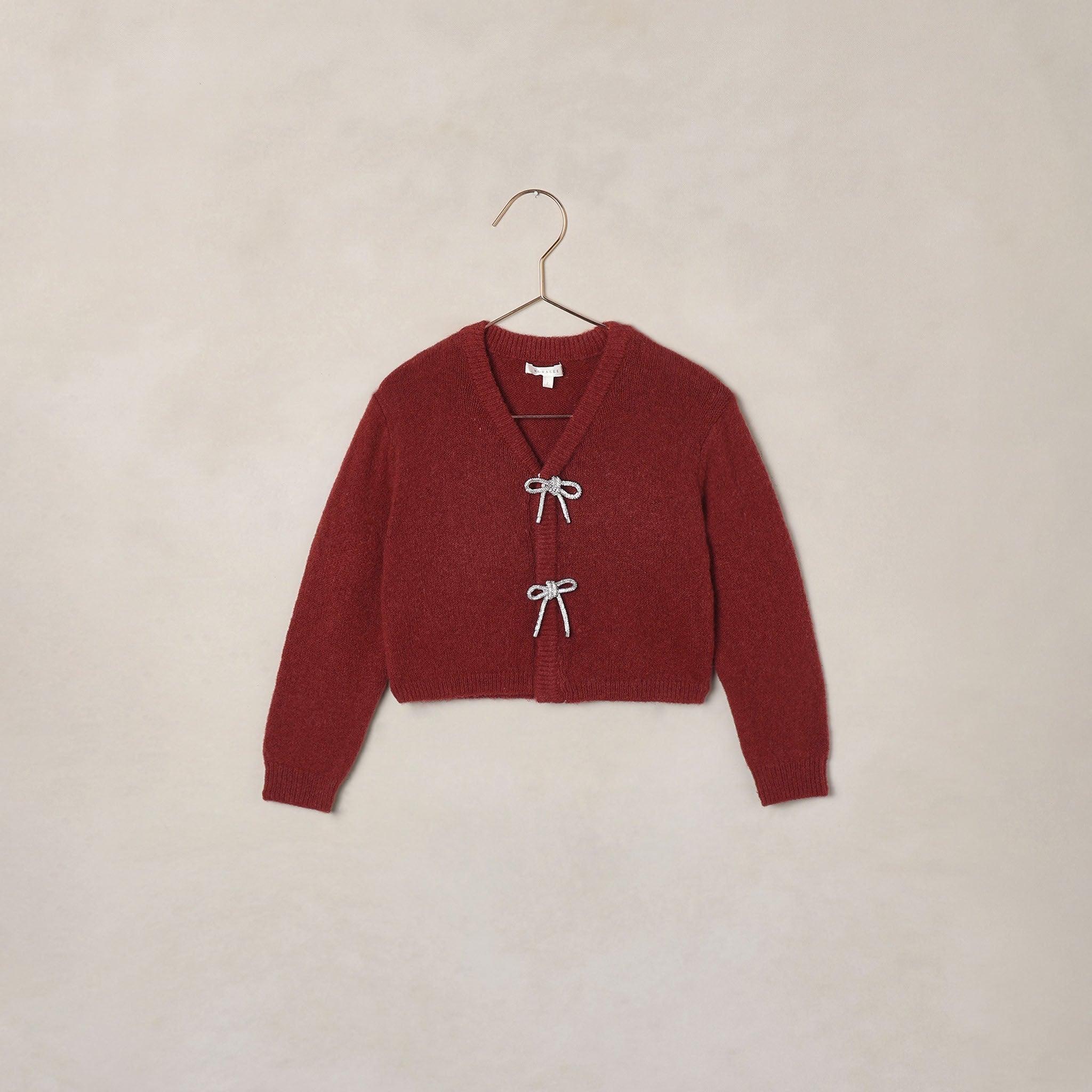 Bow Cardigan (Ruby)