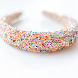 Beaded Headband (Pretty in Pink)