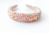Beaded Headband (Pretty in Pink)