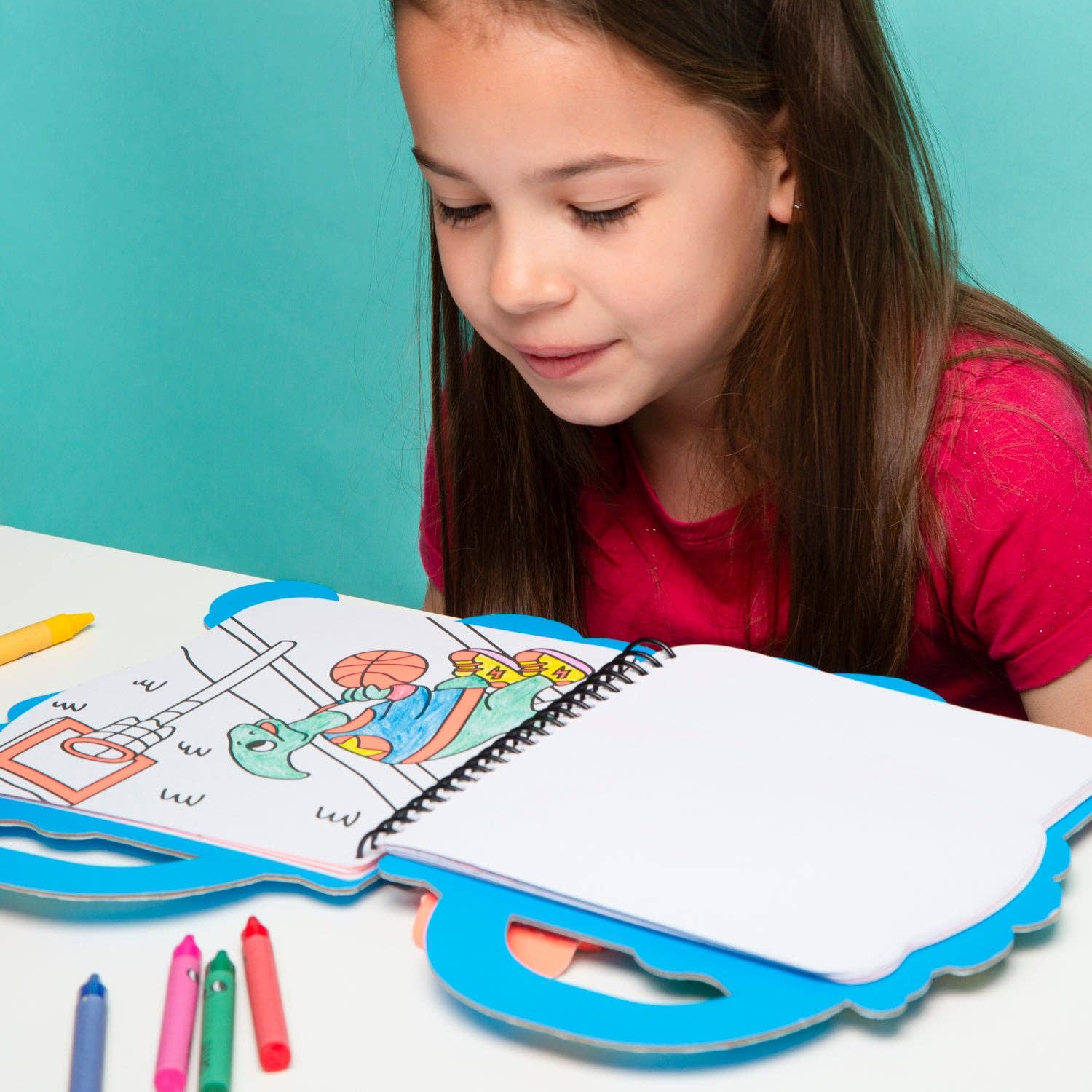Super Coloring & Sticker Book (Dino)