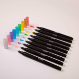 9 Glitter Markers Set