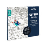 Giant Coloring Poster (Soccer)