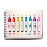 Jumbo Jots Dual Tip Unicorn Stamp Markers (Set of 8)
