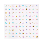Unicorn + Rainbows Nail Stickers (1 Pack)