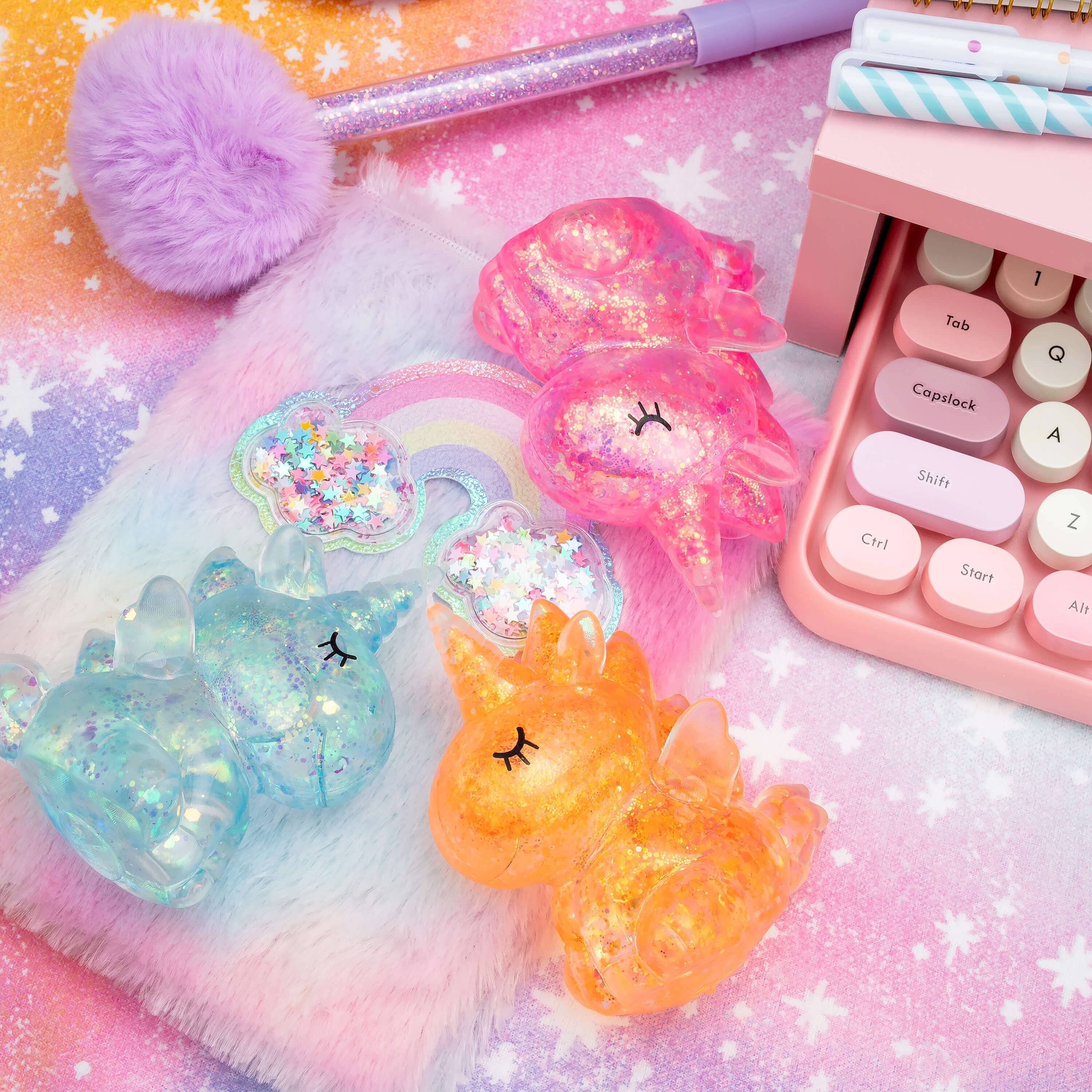 Gummy Unicorn Friends Sensory Toy