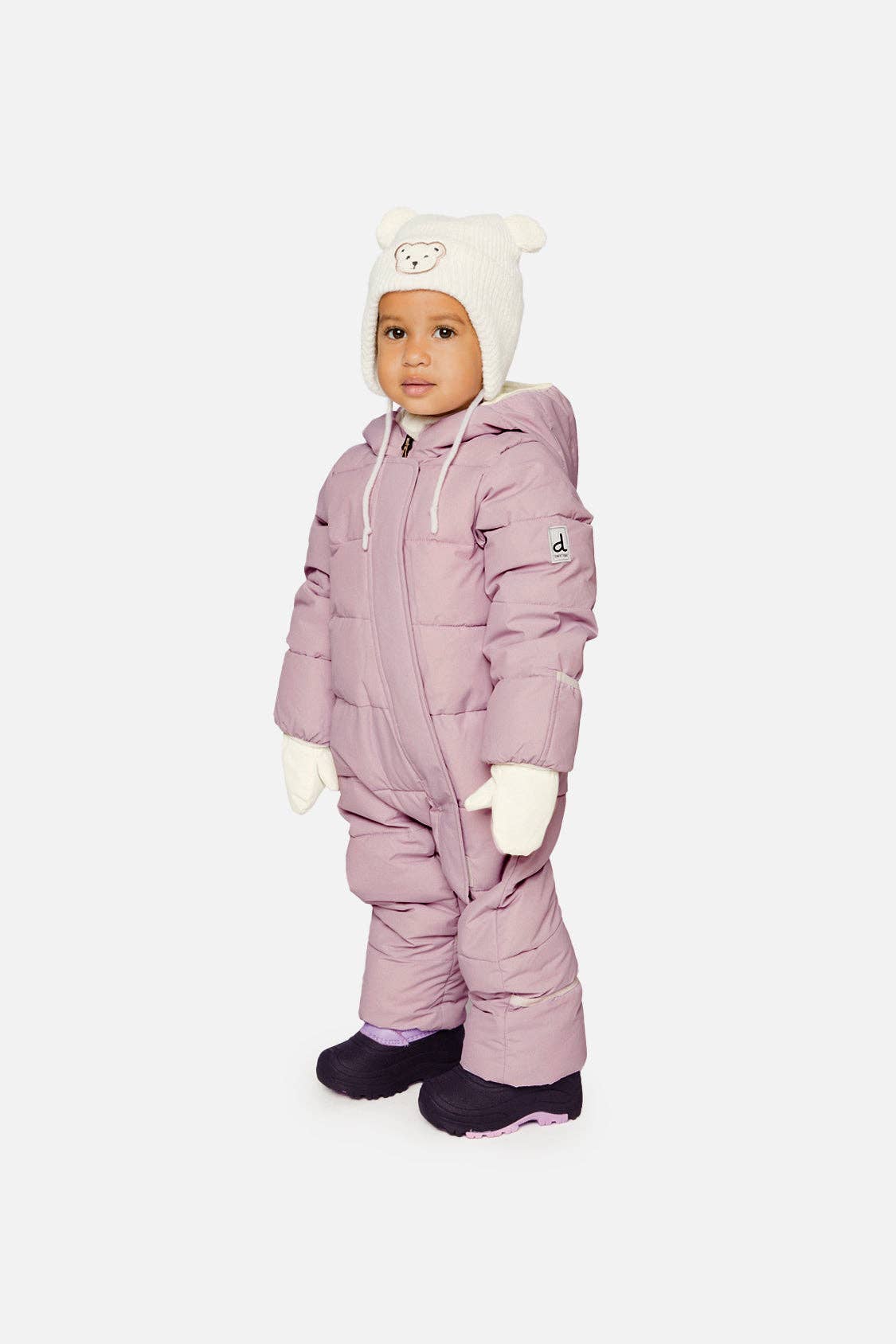 Baby Cloud One Piece Snowsuit (Lavender)