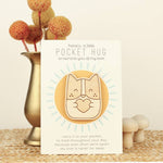 Wooden Pocket Hug (Dog)