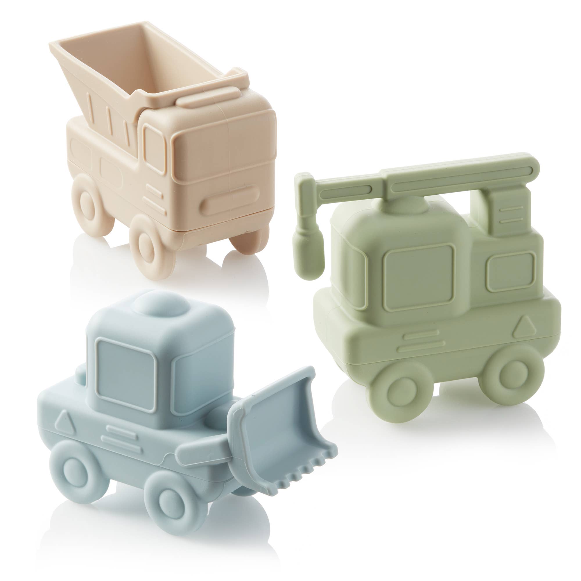 3 Pcs Bath Toys Set (Construction)