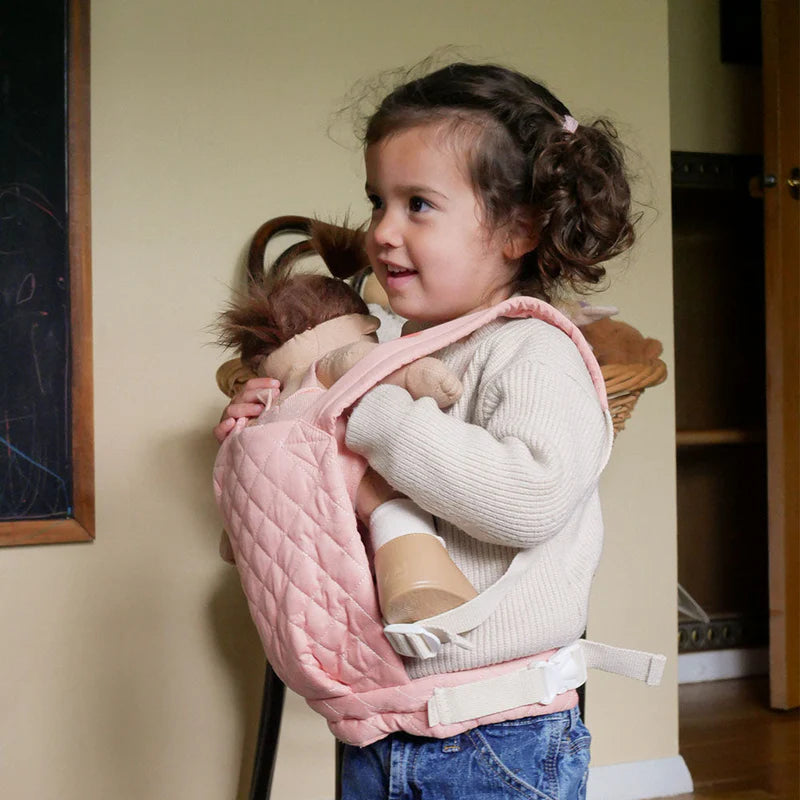 Dinkum Dolls Quilted Carrier (Rose)