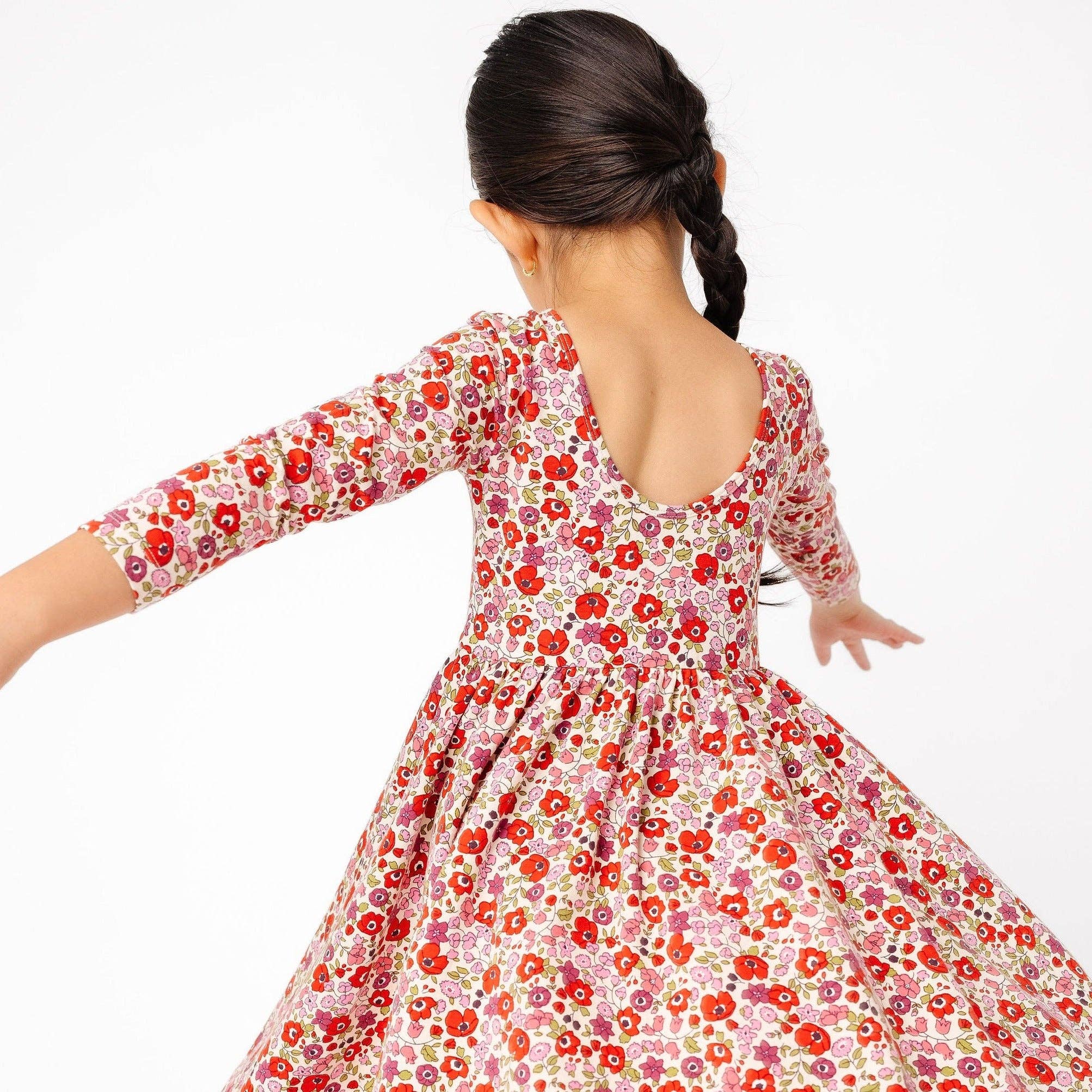 The Ballet Dress (Poppy Floral)