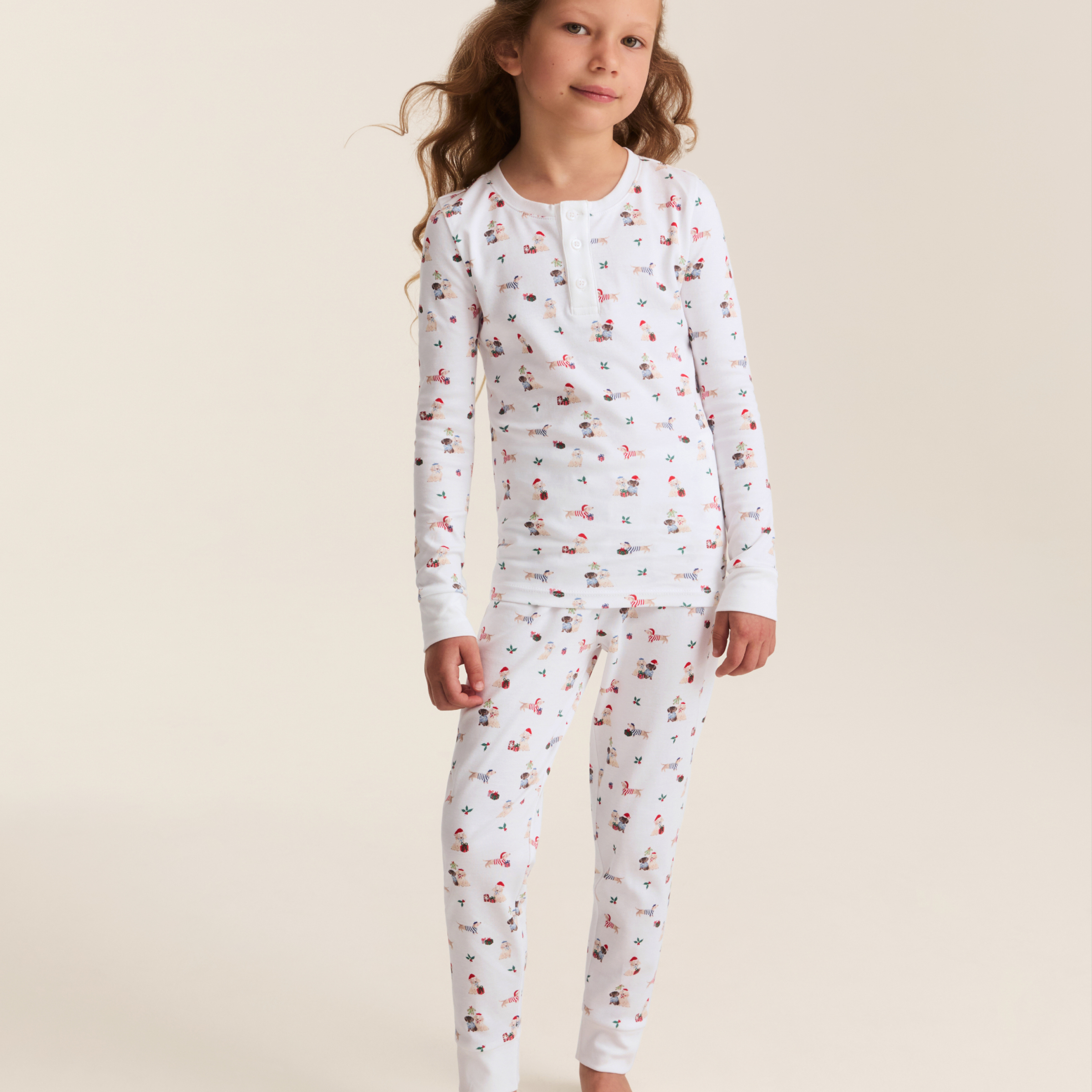 Children's Snug Fit Pajama Set (Woof de Noël)